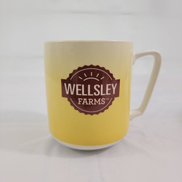 Wellsley Farms 12 Oz Porcelain Coffee Tea Mugs Cup – Set of 2 - Picture 11 of 14
